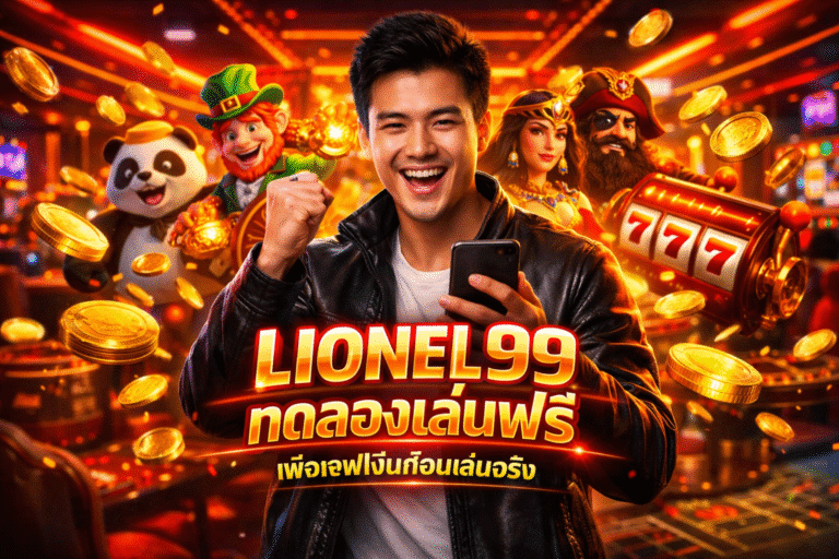 LIONEL99 ทดลองเล่นฟรี เพื่อเซฟเงินก่อนเล่นจริง