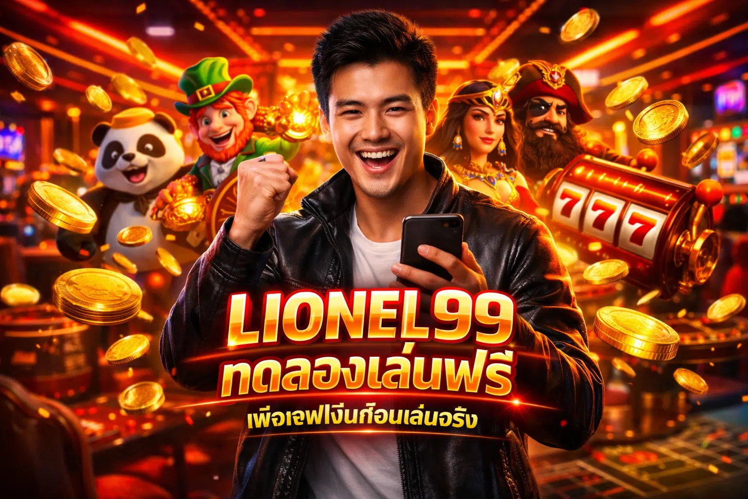 LIONEL99 ทดลองเล่นฟรี เพื่อเซฟเงินก่อนเล่นจริง