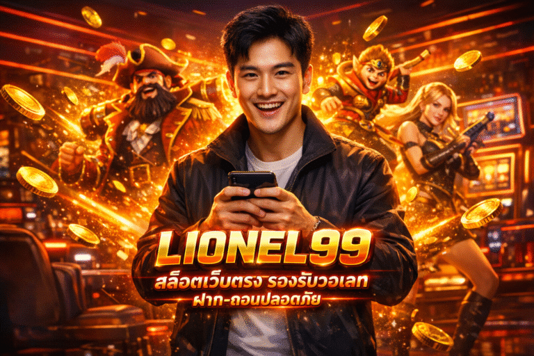 LIONEL99 สล็อตเว็บตรง รองรับวอเลท ฝาก-ถอนปลอดภัย